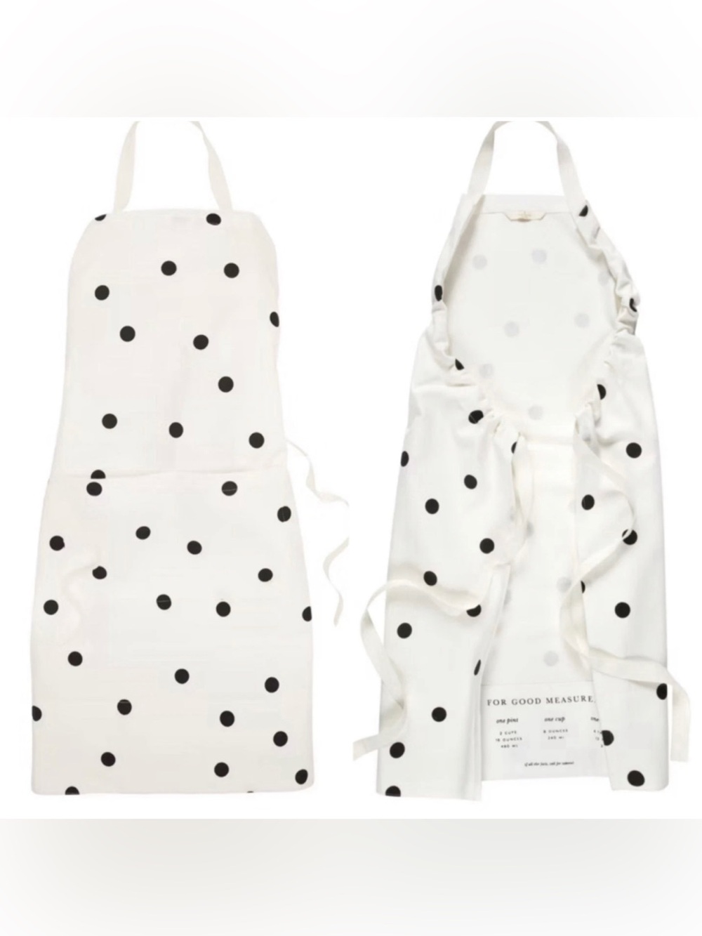 Deco Dot Apron - MISSING TIE